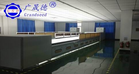 LED fluorescent lamp aging line