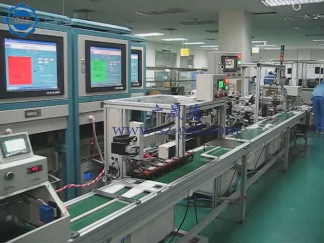 Fully automated mobiles phones battery assembly line